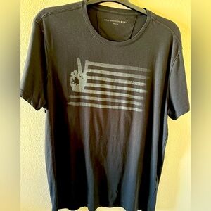 John Varvatos Peace Flag graphic tee
